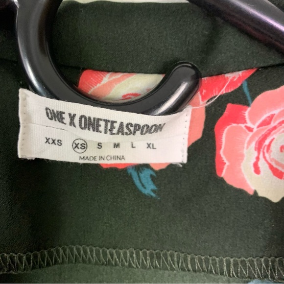 One Teaspoon Floral Wrap Blouse - Picture 9 of 14